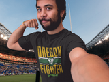 Oregon Fighter - Short Sleeve Tee (Boxing, MMA, Gym, Fitness)