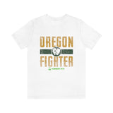 Oregon Fighter - Short Sleeve Tee (Boxing, MMA, Gym, Fitness)