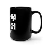 THREAT-FIT / "I Do This" Black Mug 15oz