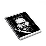 "THREAT-FIT" Logo- Spiral Notebook - Ruled Line