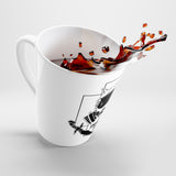 "THREAT-FIT" Logo- Latte mug 12oz.