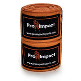 Pro Impact Mexican Style Boxing Handwraps 180" with Closure – Elastic - for Men & Women - 1 Pair