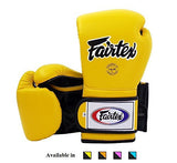 Fairtex Muay Thai / Boxing Gloves. Mexican Style - 12 14 16 oz